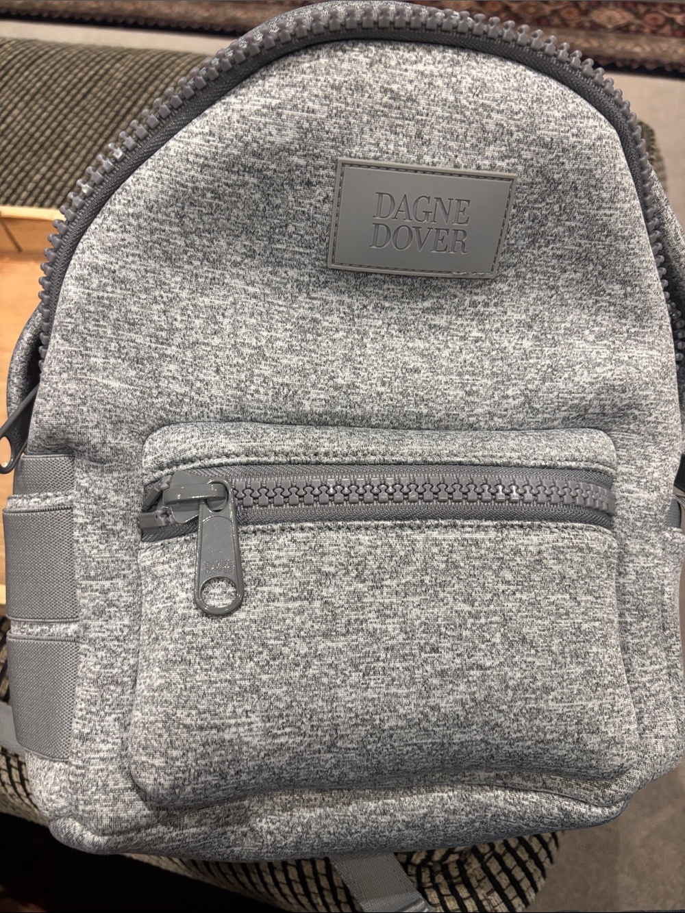Dagne Dover Dakota Heather Gray Small Backpack